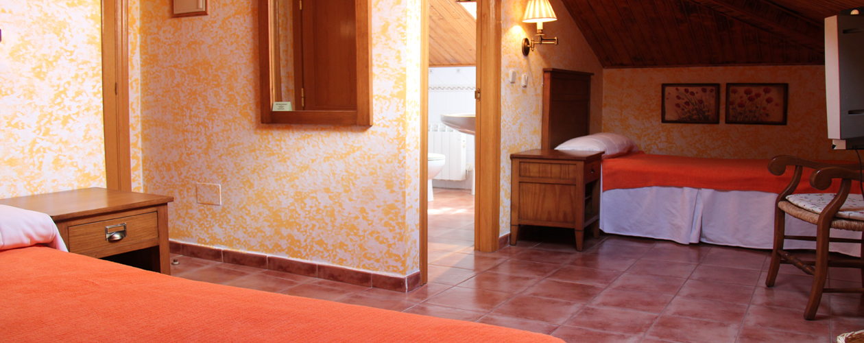 HABITACIONES HOTEL RURAL CASERON TRASTAMARA